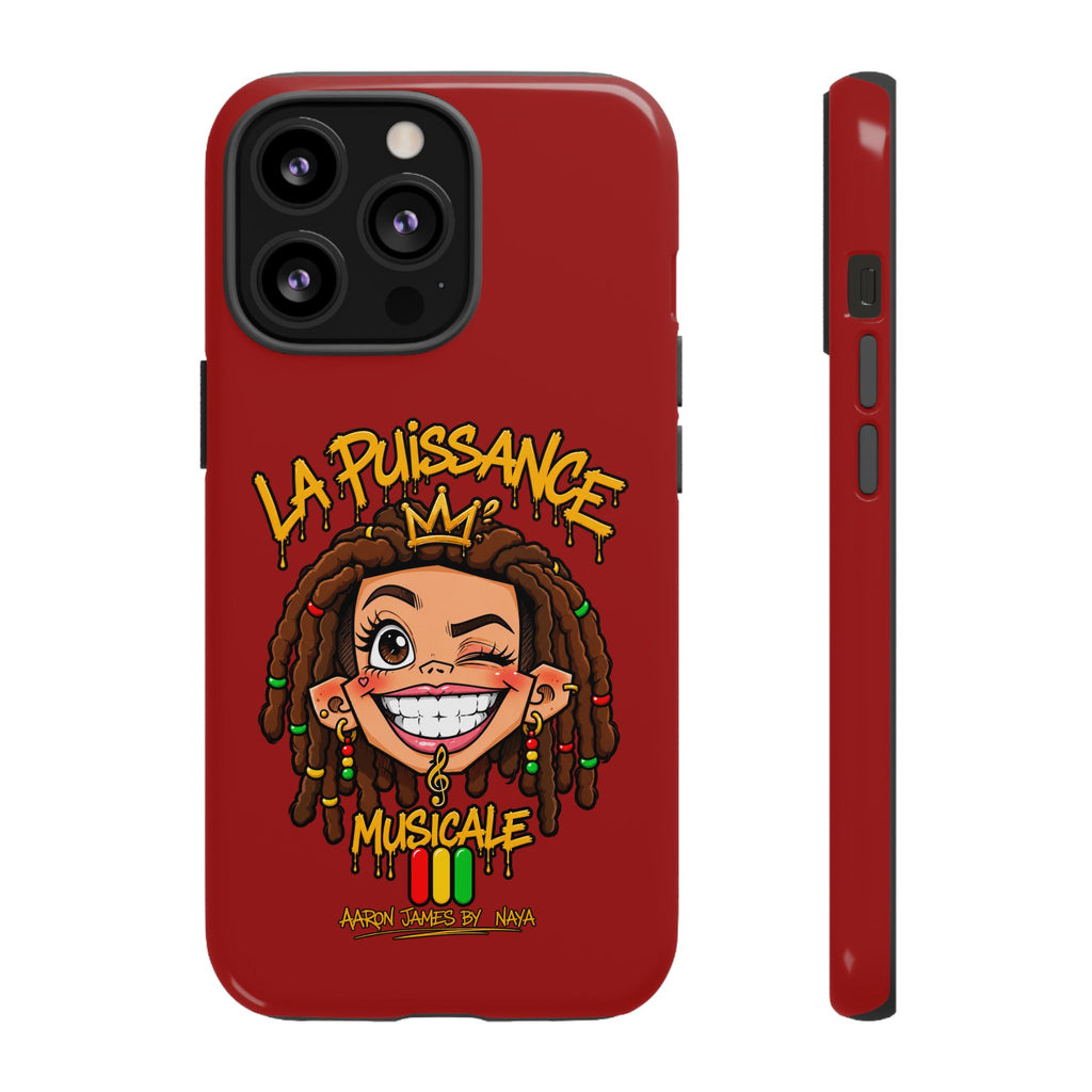 Coque Rasta Queen – Rouge | La Puissance Musicale