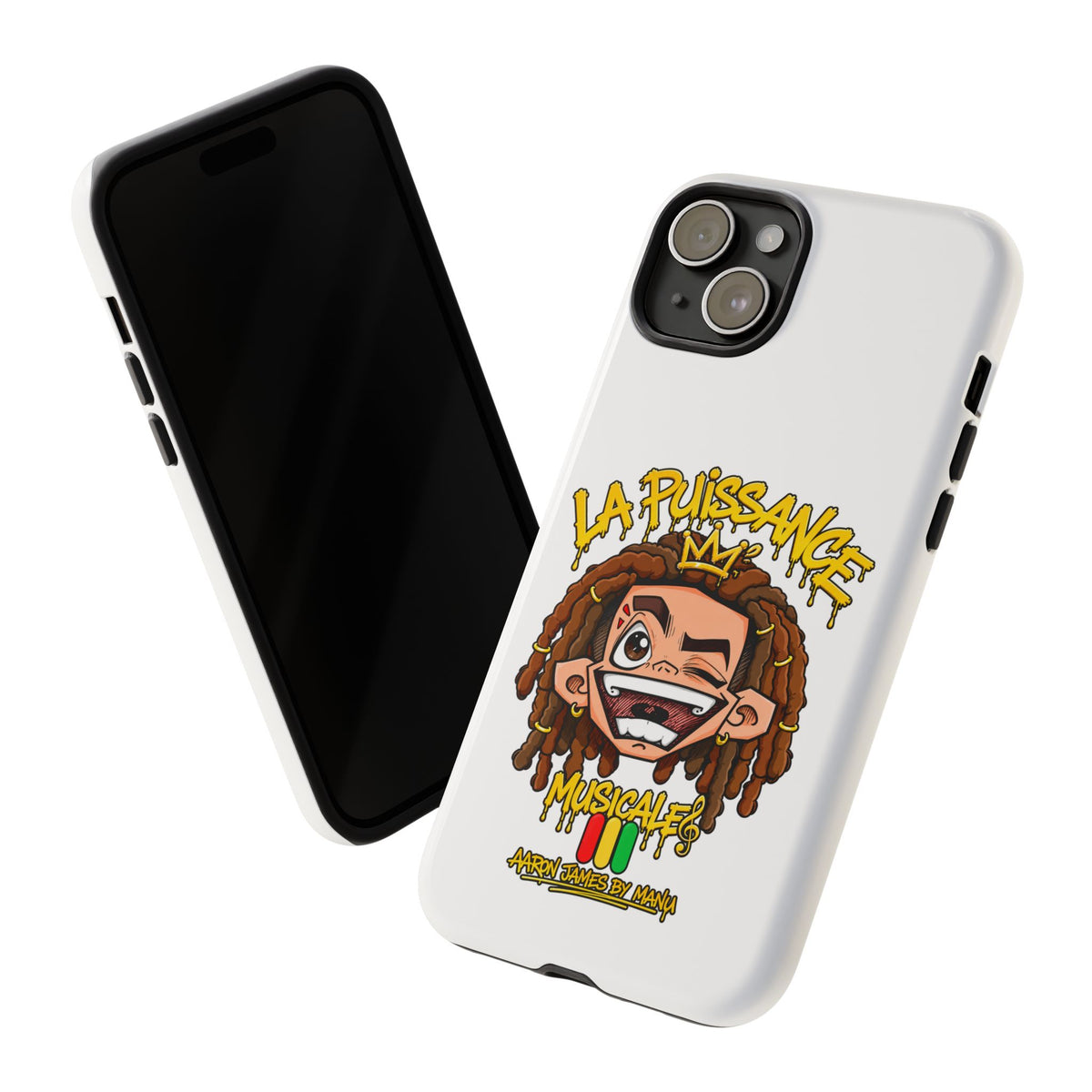 Coque Rasta King – Blanc | La Puissance Musicale