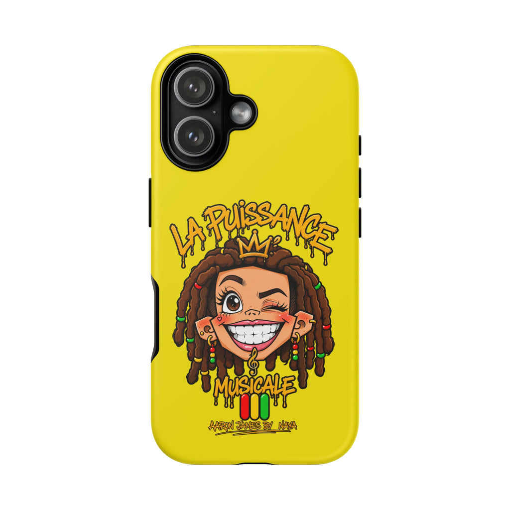 Coque Rasta Queen – Jaune | La Puissance Musicale