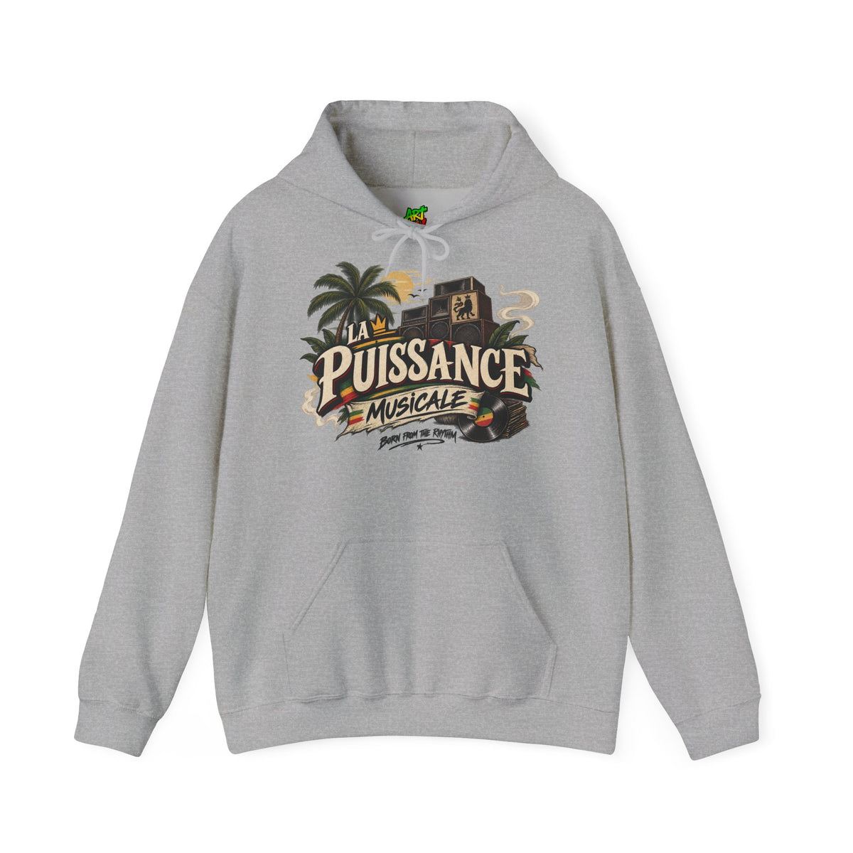 La Puissance Musicale Vintage Hoodie