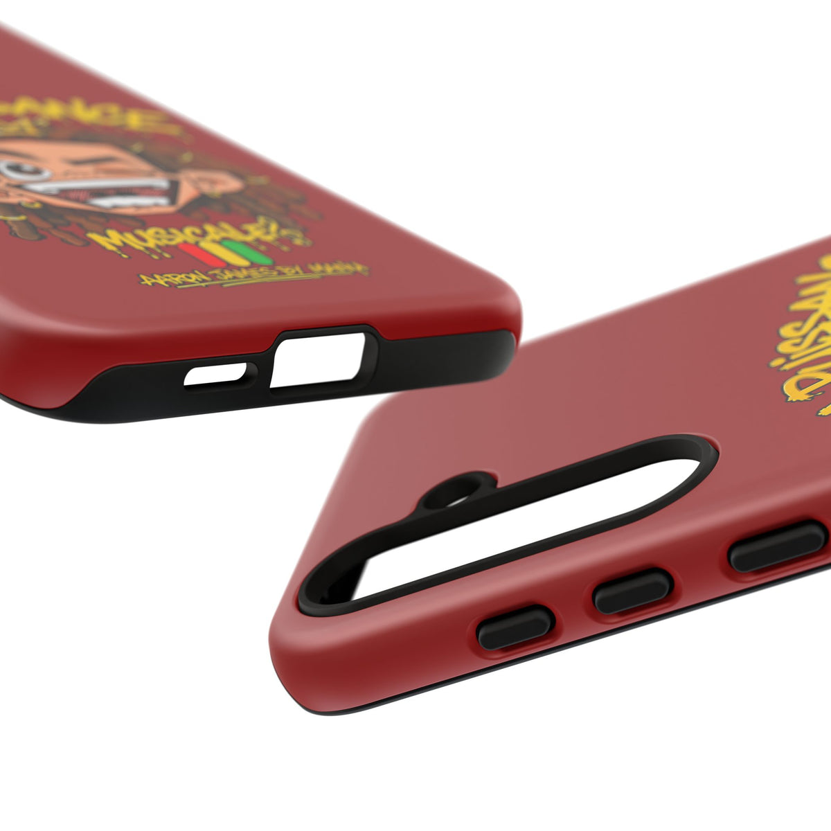 Coque Samsung Rasta King – Rouge | La Puissance Musicale