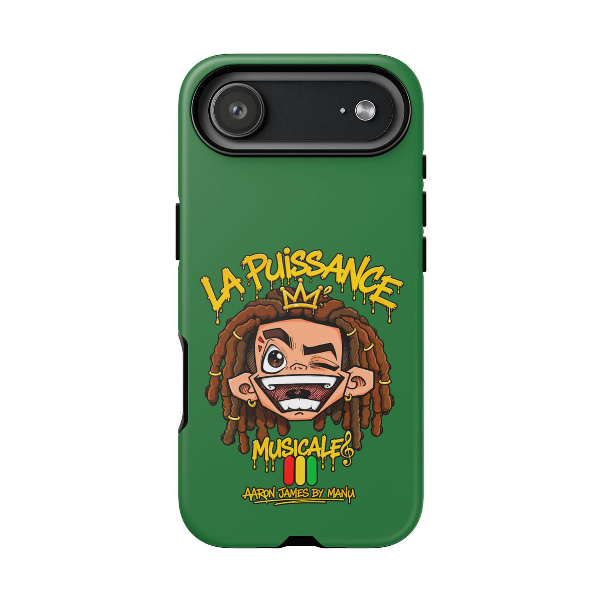 Coque Rasta King – Vert | La Puissance Musicale