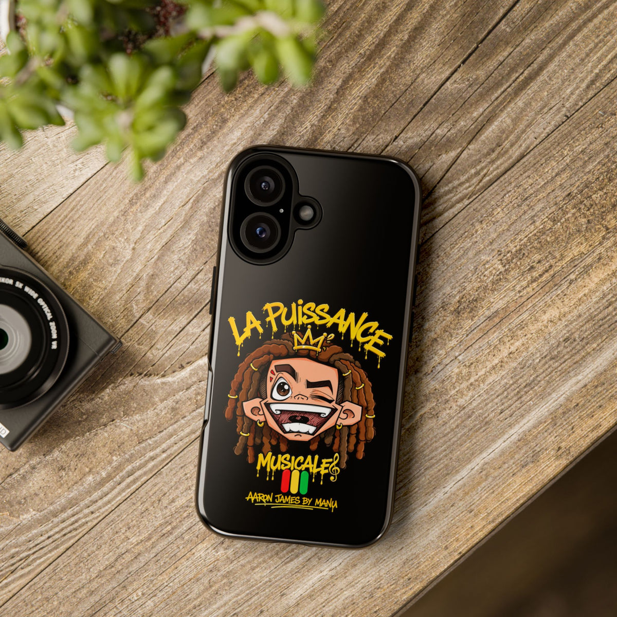 Coque Rasta King – Noir | La Puissance Musicale