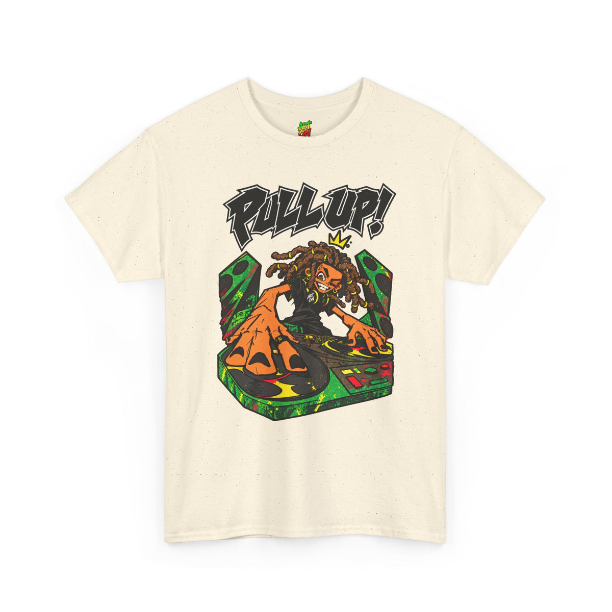 T-shirt DJ Rasta King 'Pull Up!'