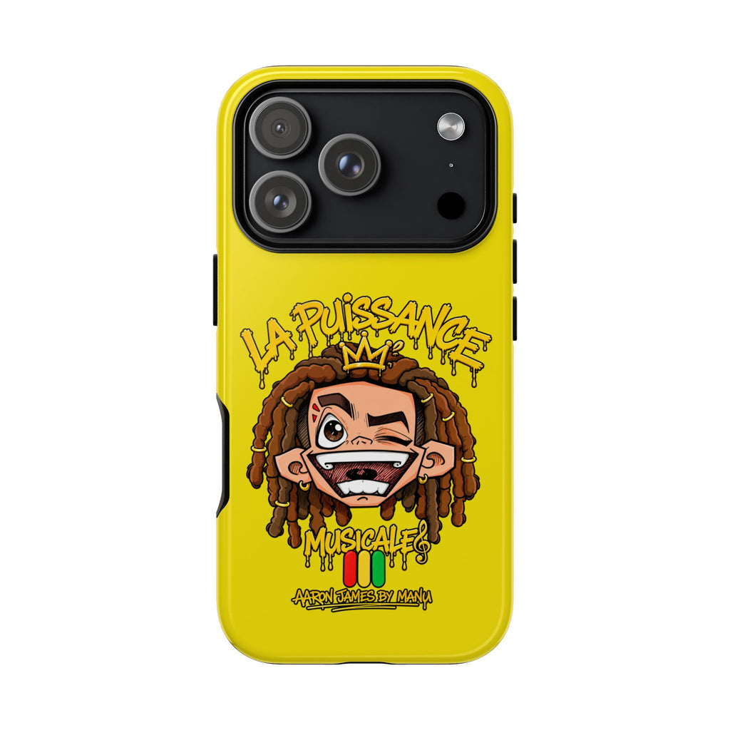 Coque Rasta King – Jaune | La Puissance Musicale