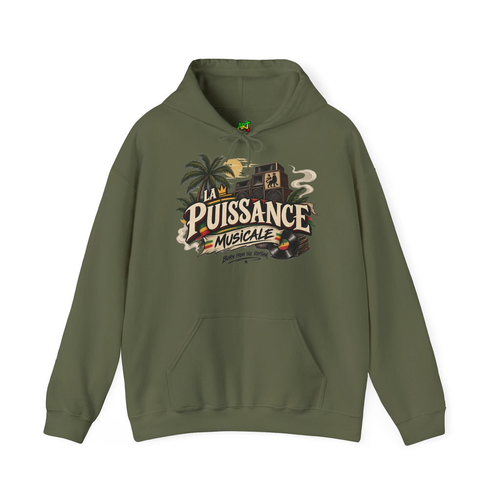 La Puissance Musicale Vintage Hoodie