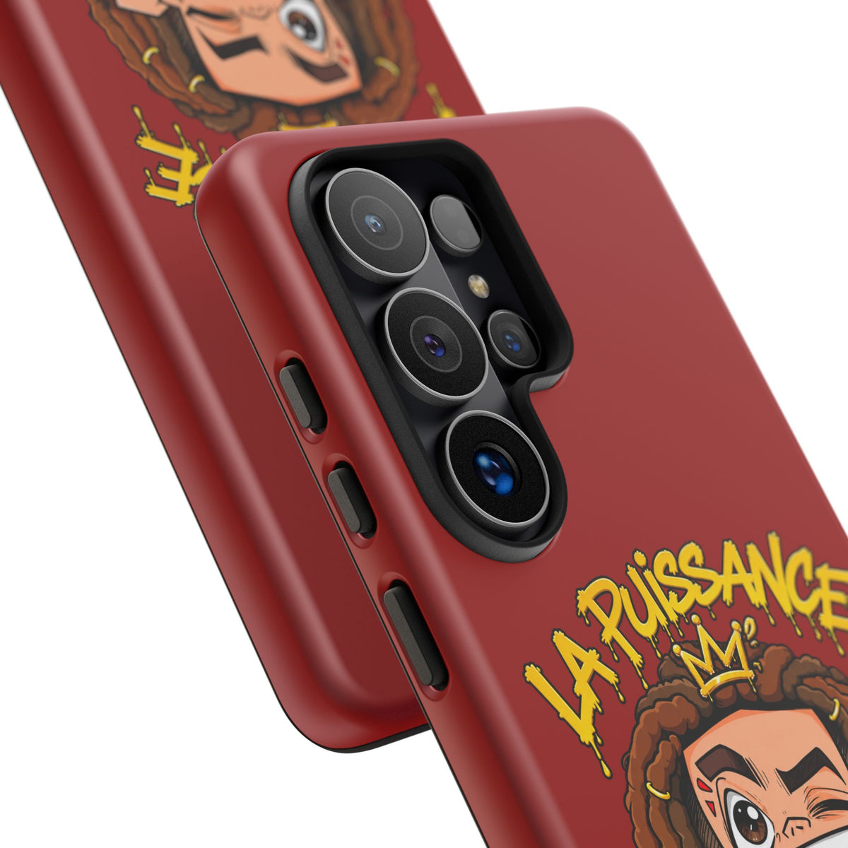 Coque Samsung Rasta King – Rouge | La Puissance Musicale
