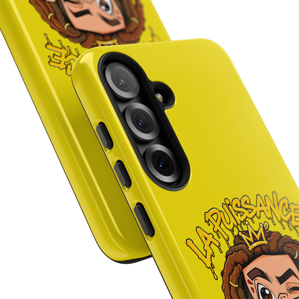 Coque Samsung Rasta King – Jaune | La Puissance Musicale