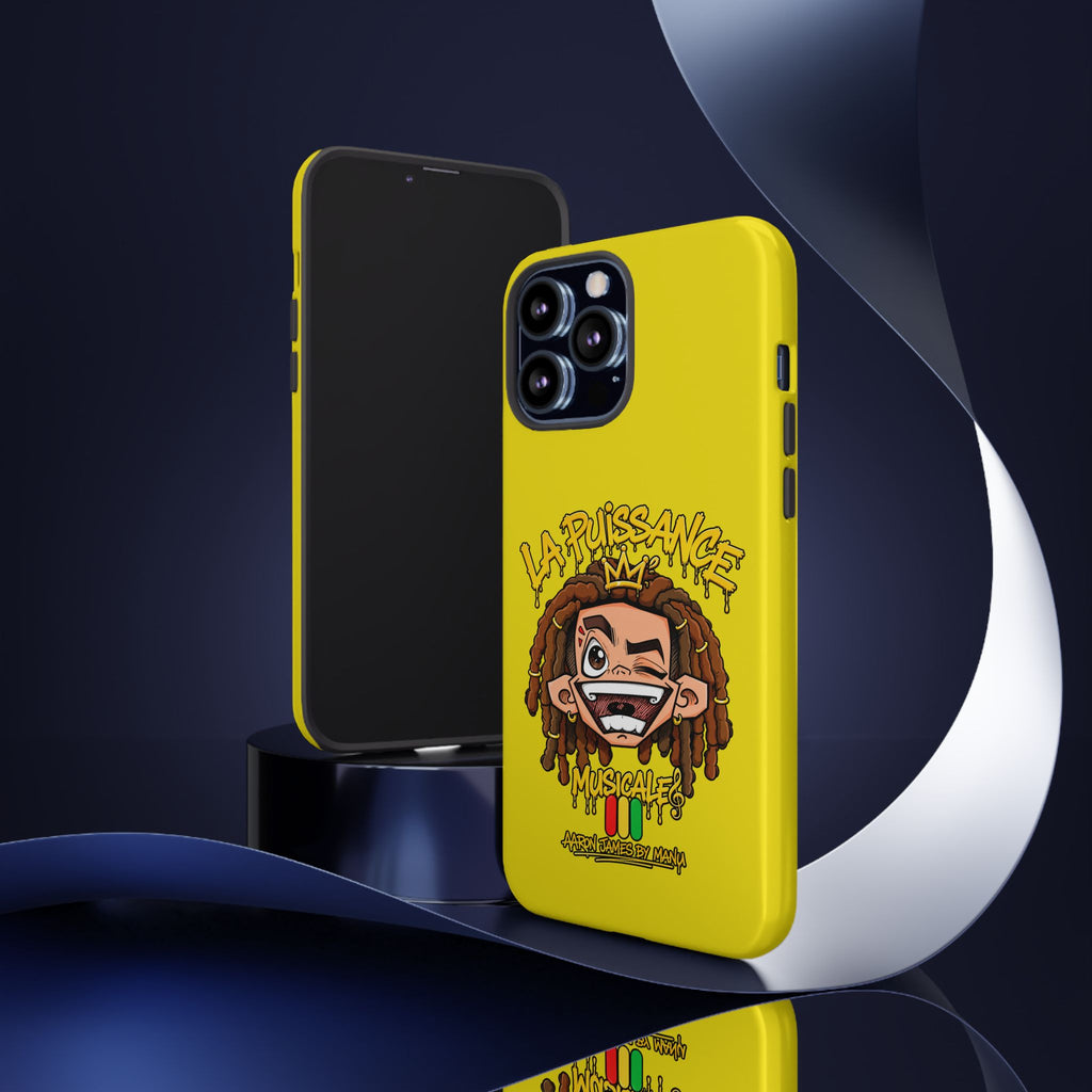 Coque Rasta King – Jaune | La Puissance Musicale
