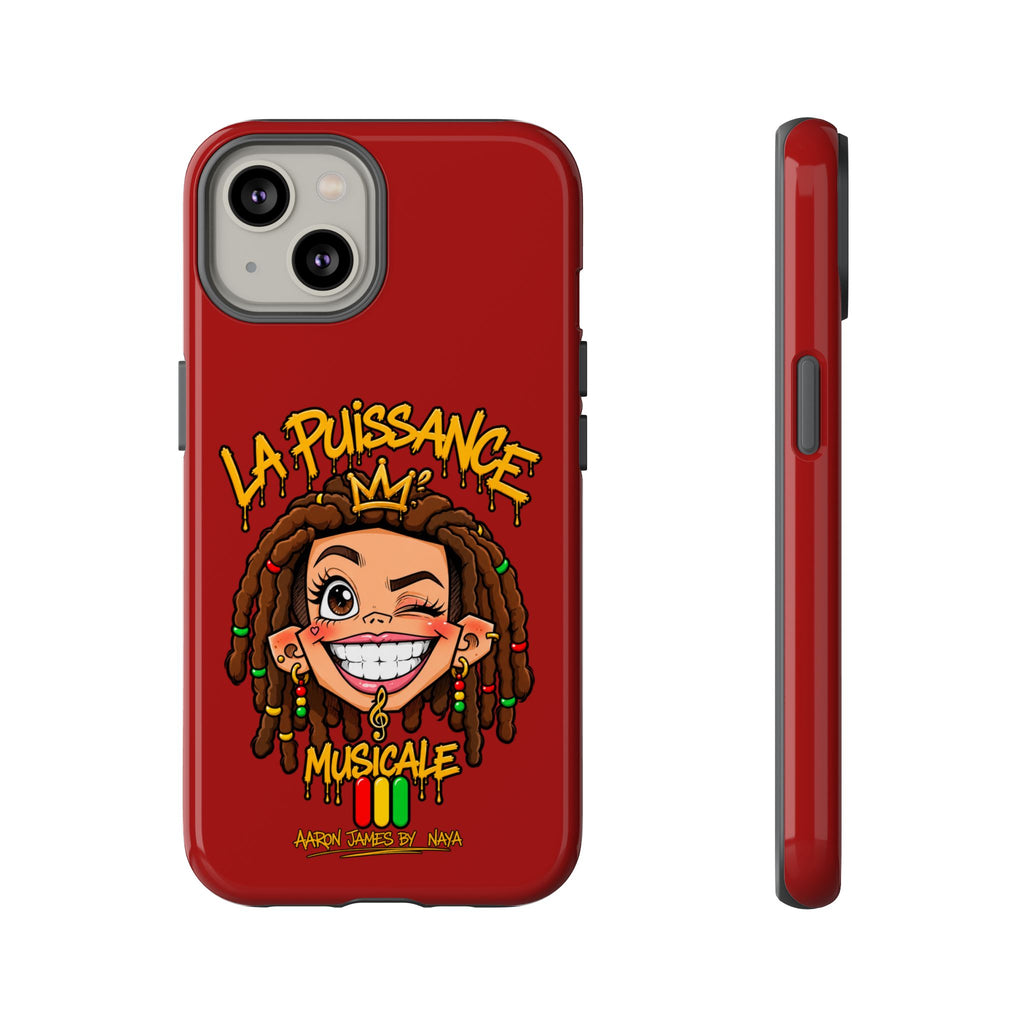 Coque Rasta Queen – Rouge | La Puissance Musicale