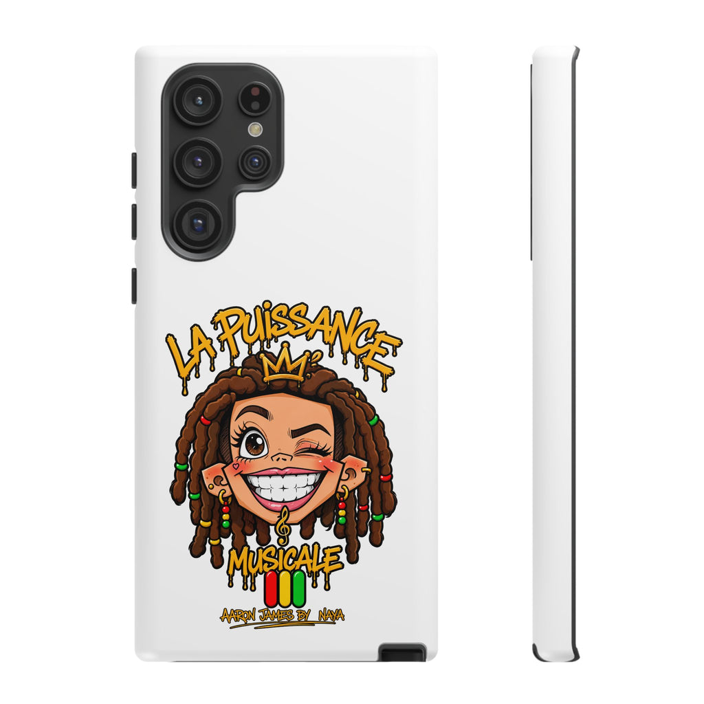 Coque Samsung Rasta Queen – Blanc | La Puissance Musicale – vue 22