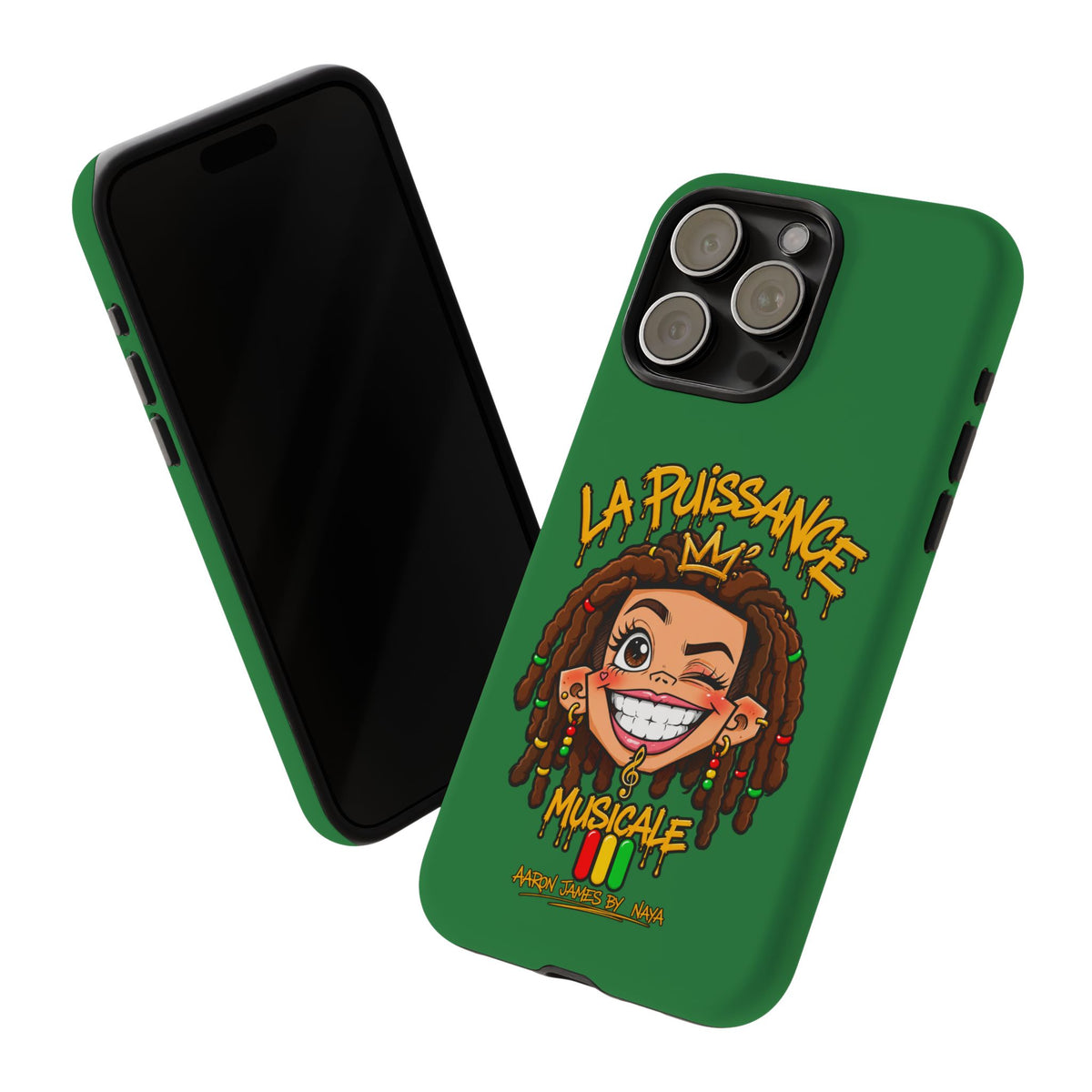 Coque Rasta Queen – Vert | La Puissance Musicale