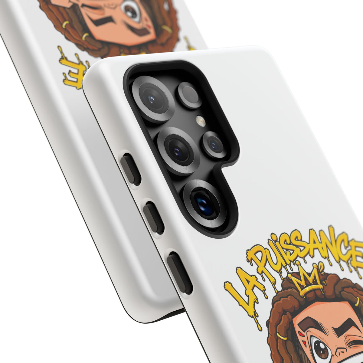 Coque Samsung Rasta King – Blanc | La Puissance Musicale