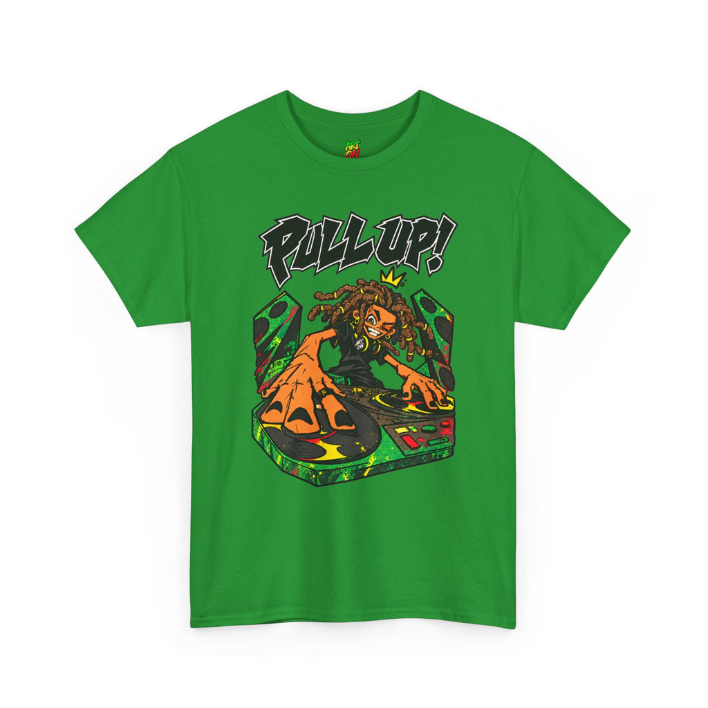 T-shirt DJ Rasta King 'Pull Up!'