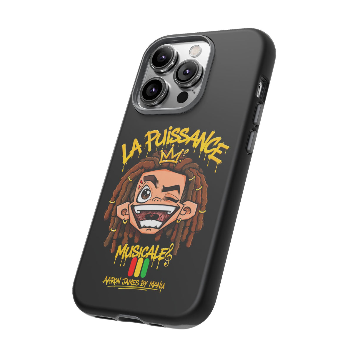 Coque Rasta King – Noir | La Puissance Musicale