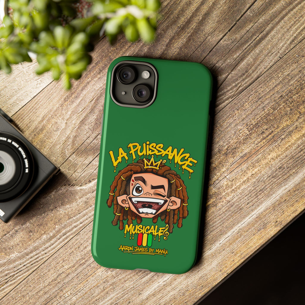Coque Rasta King – Vert | La Puissance Musicale