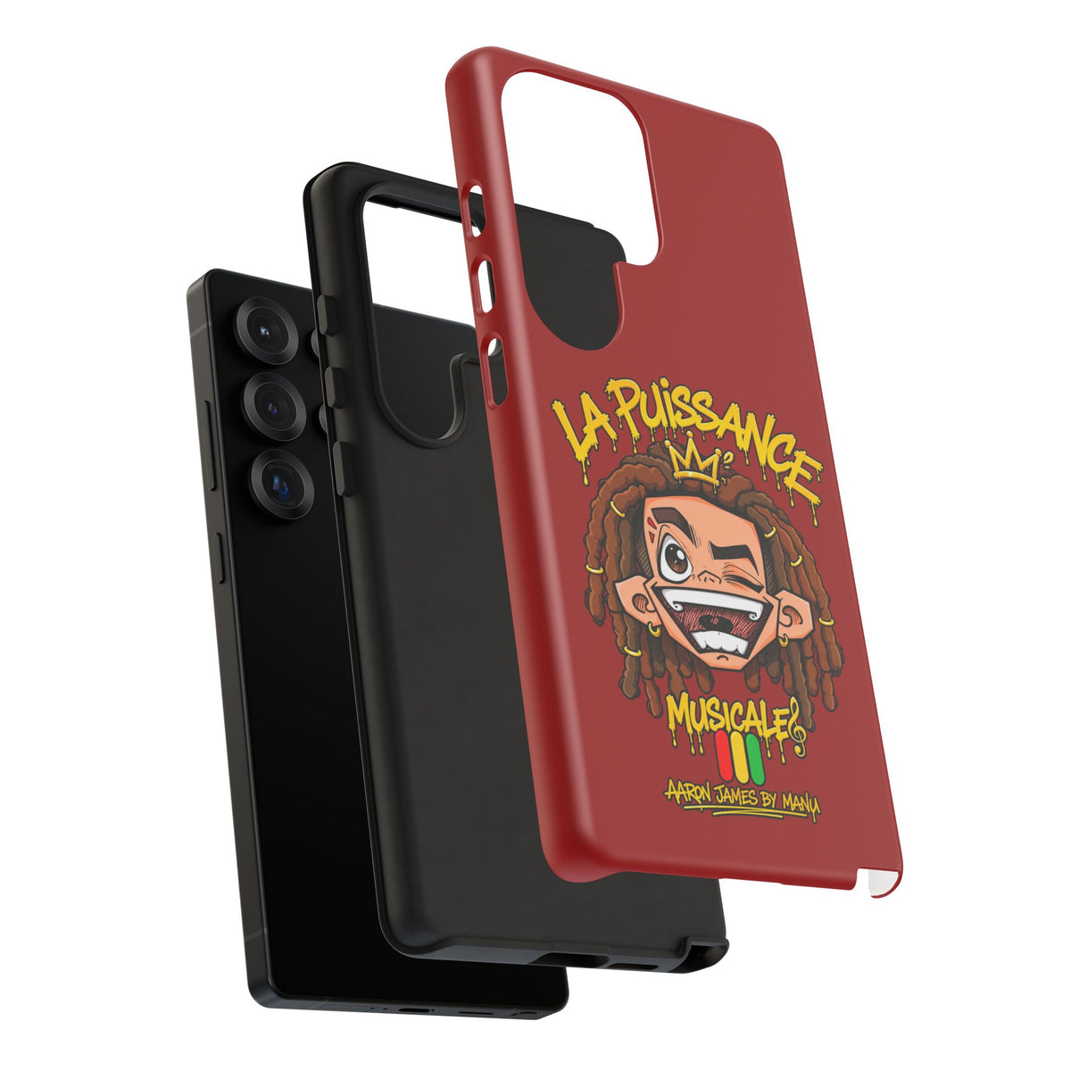 Coque Samsung Rasta King – Rouge | La Puissance Musicale