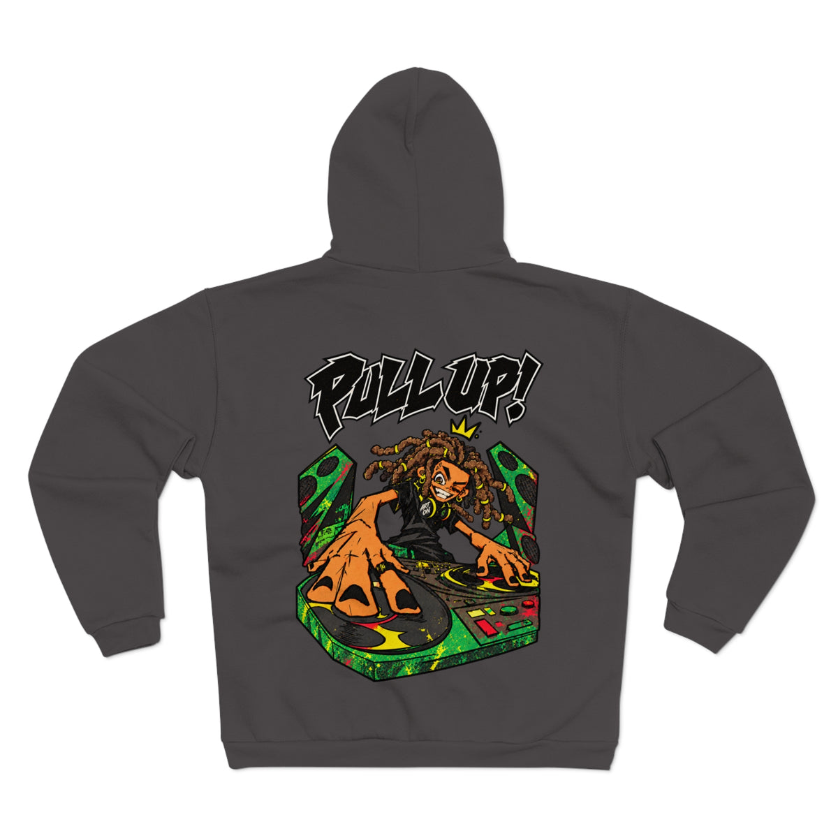 Zip Hoodie DJ Rasta King 'Pull Up!'