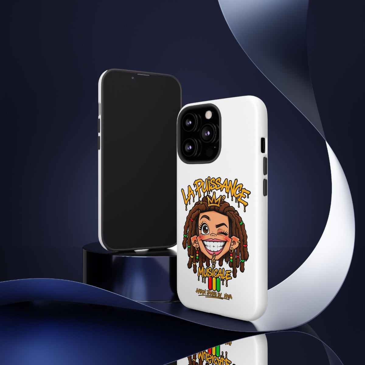 Coque Rasta Queen – Blanc | La Puissance Musicale