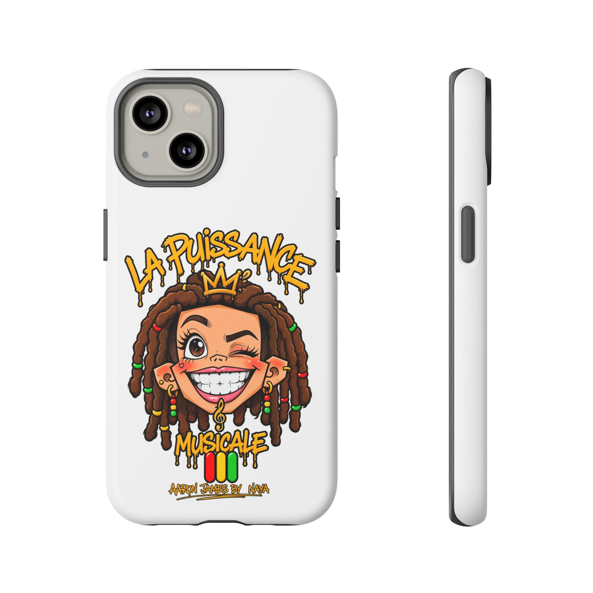 Coque Rasta Queen – Blanc | La Puissance Musicale