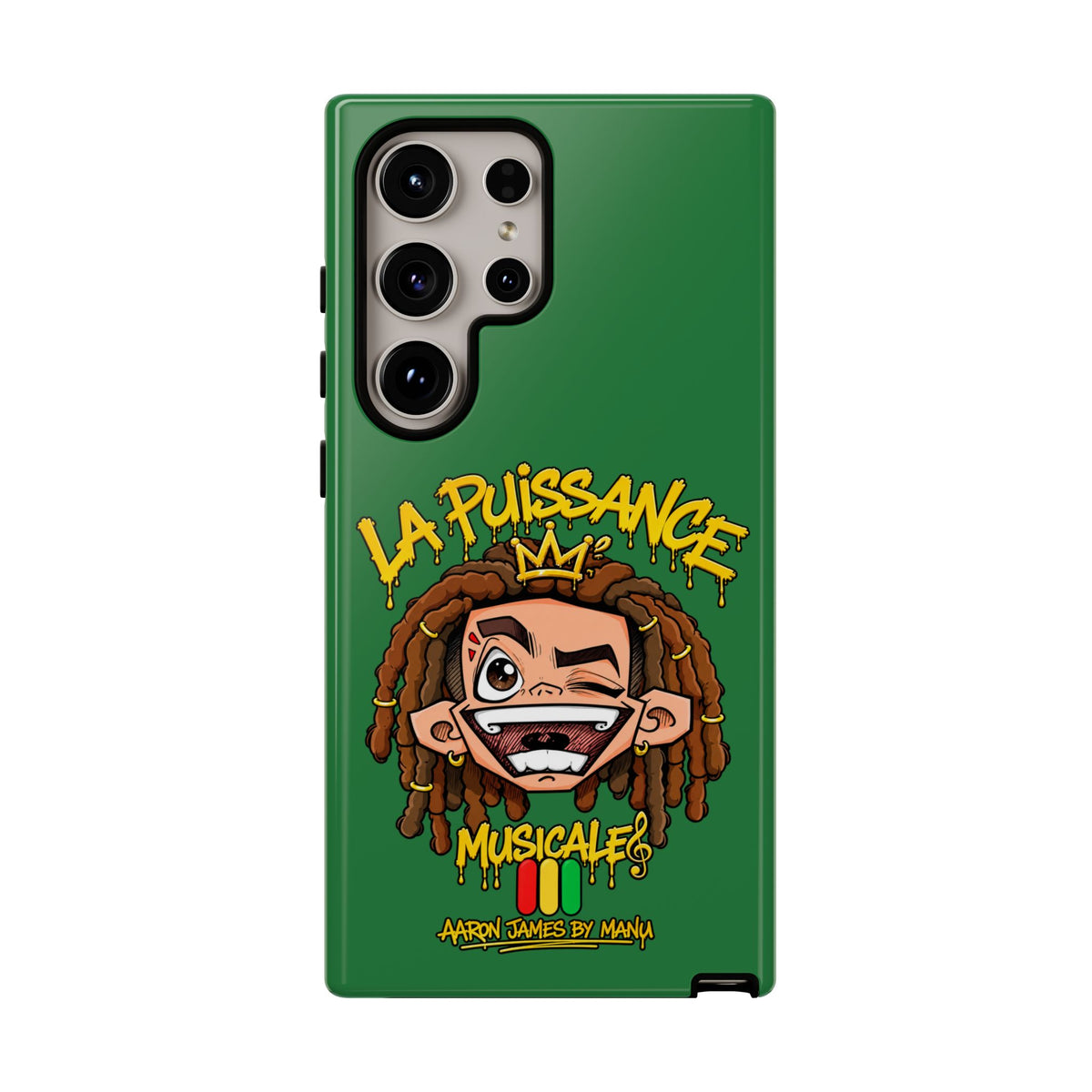Coque Samsung Rasta King – Vert | La Puissance Musicale – vue 33