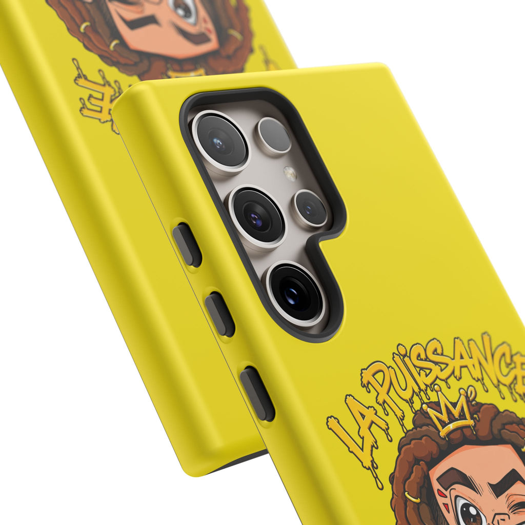 Coque Samsung Rasta King – Jaune | La Puissance Musicale