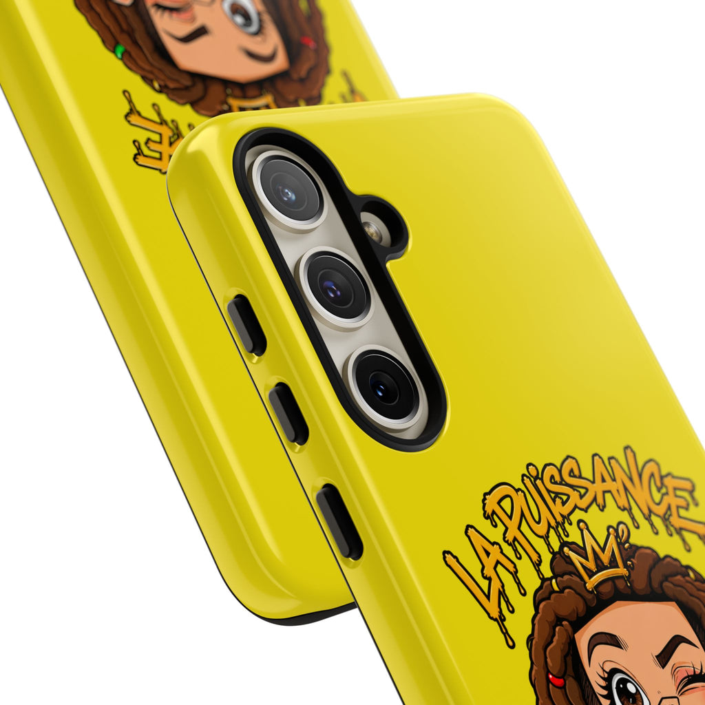 Coque Samsung Rasta Queen – Jaune | La Puissance Musicale