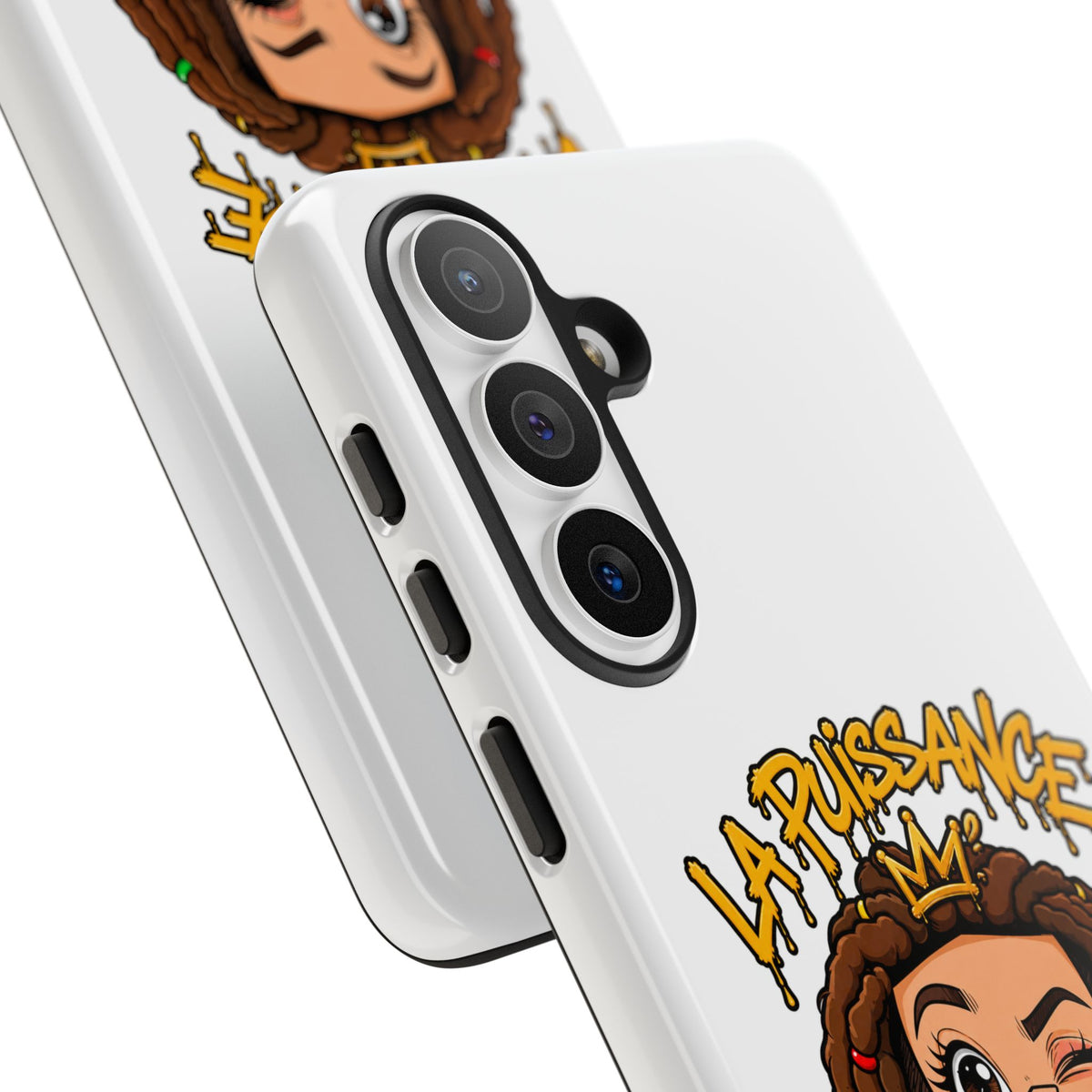 Coque Samsung Rasta Queen – Blanc | La Puissance Musicale
