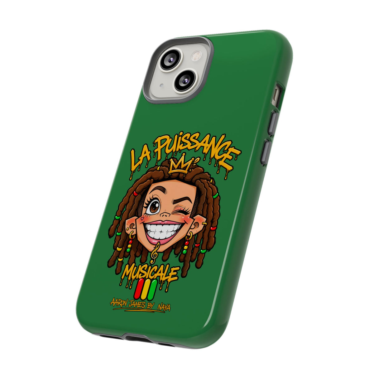 Coque Rasta Queen – Vert | La Puissance Musicale
