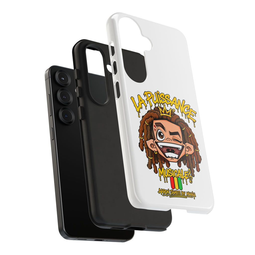 Coque Samsung Rasta King – Blanc | La Puissance Musicale
