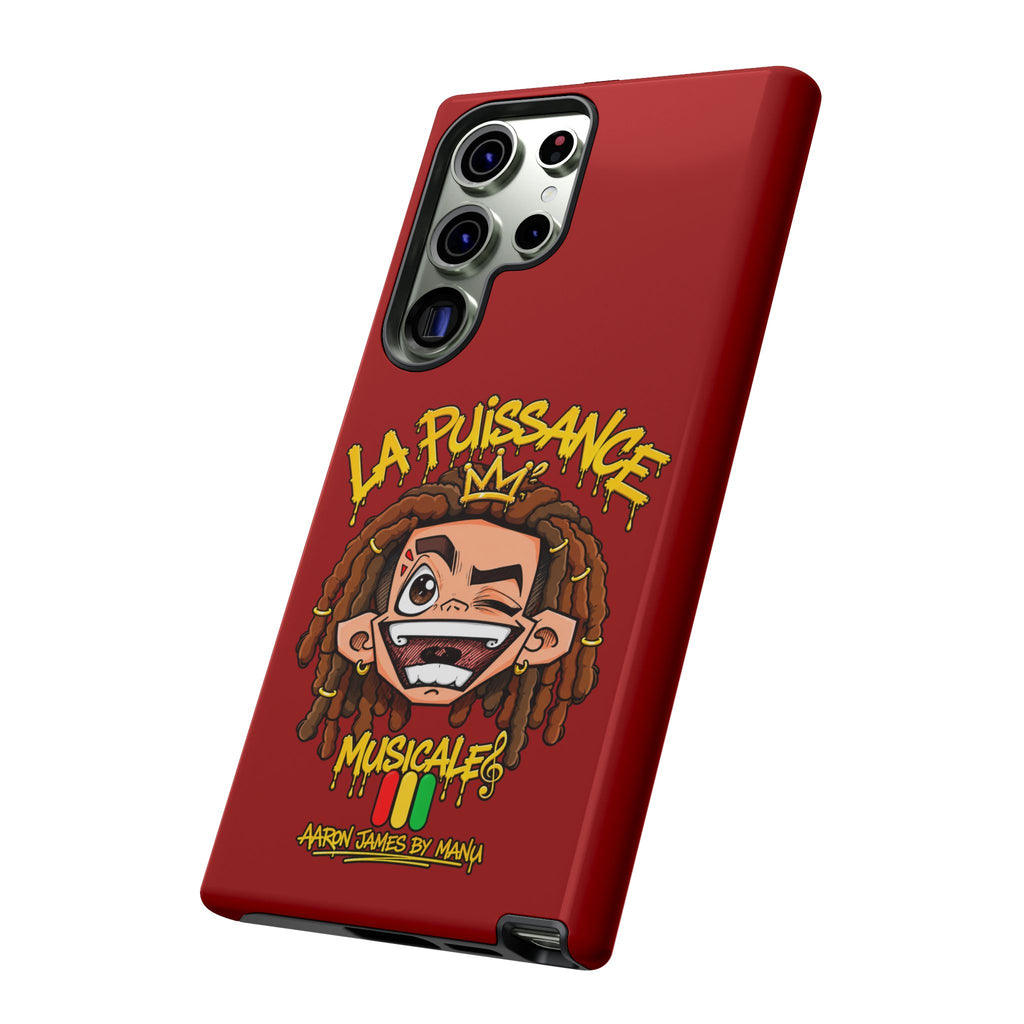 Coque Samsung Rasta King – Rouge | La Puissance Musicale