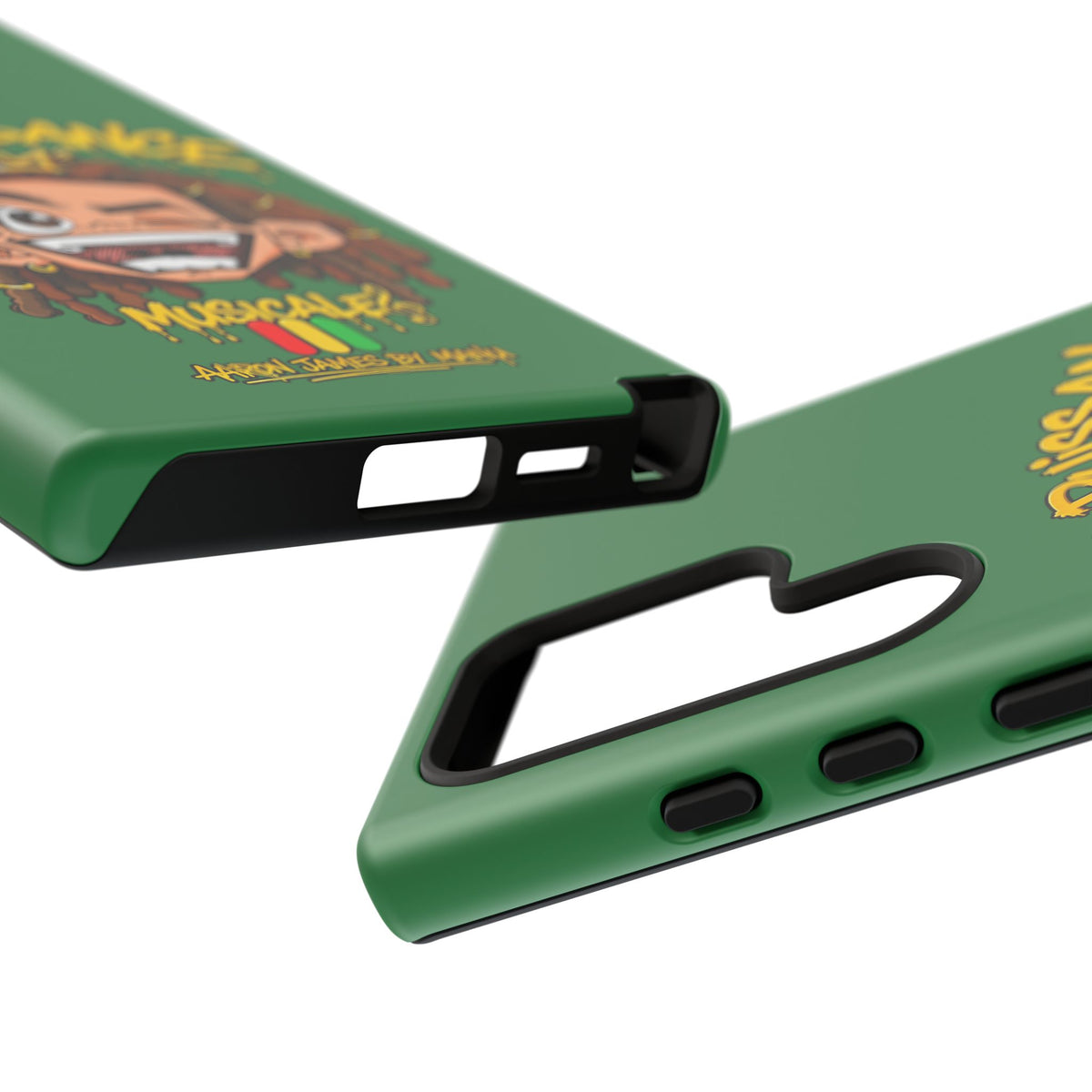 Coque Samsung Rasta King – Vert | La Puissance Musicale