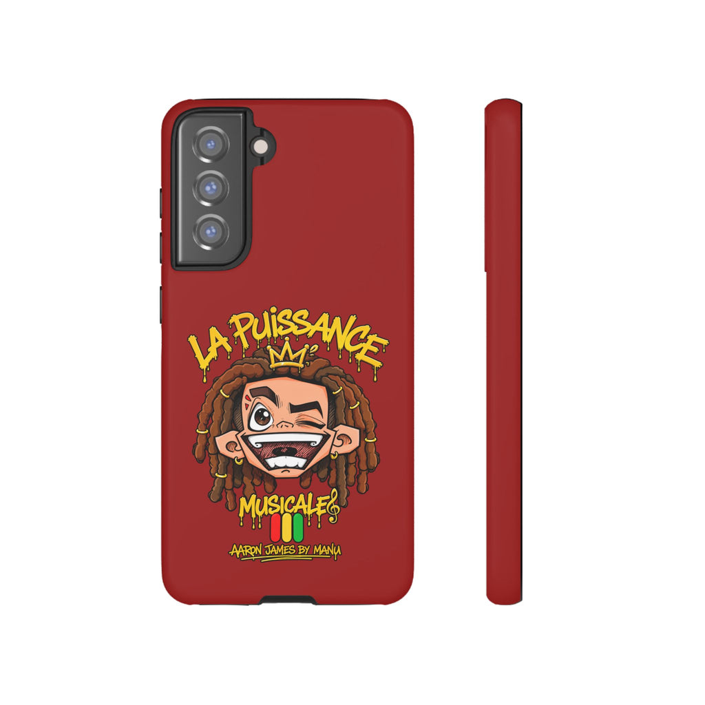 Coque Samsung Rasta King – Rouge | La Puissance Musicale