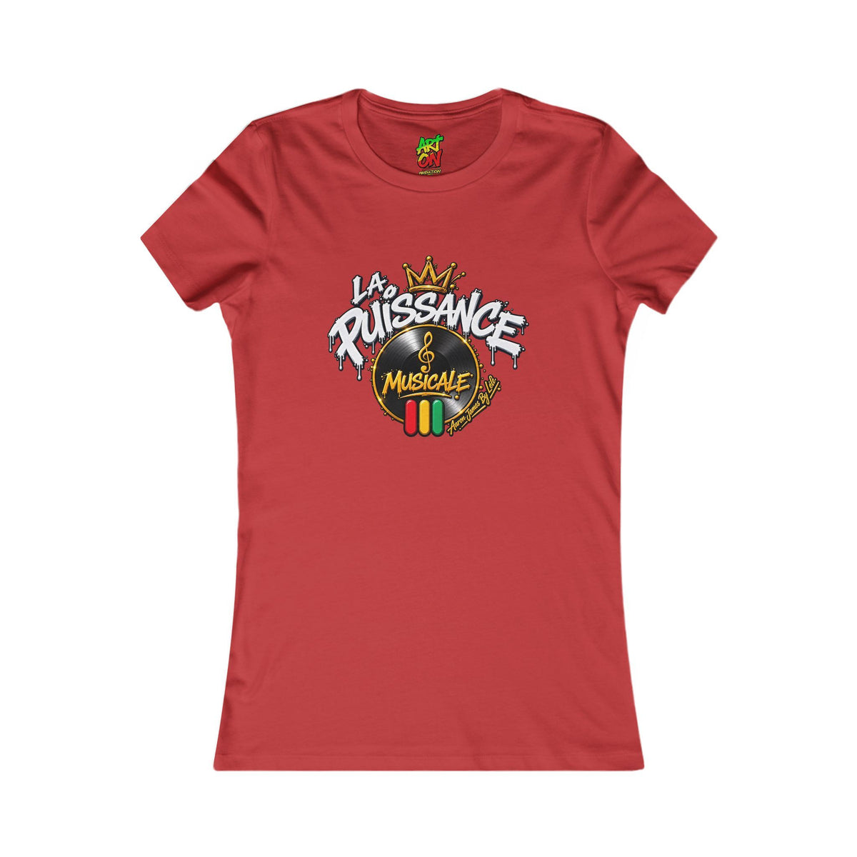 T-shirt cintré femme La Puissance Musicale
