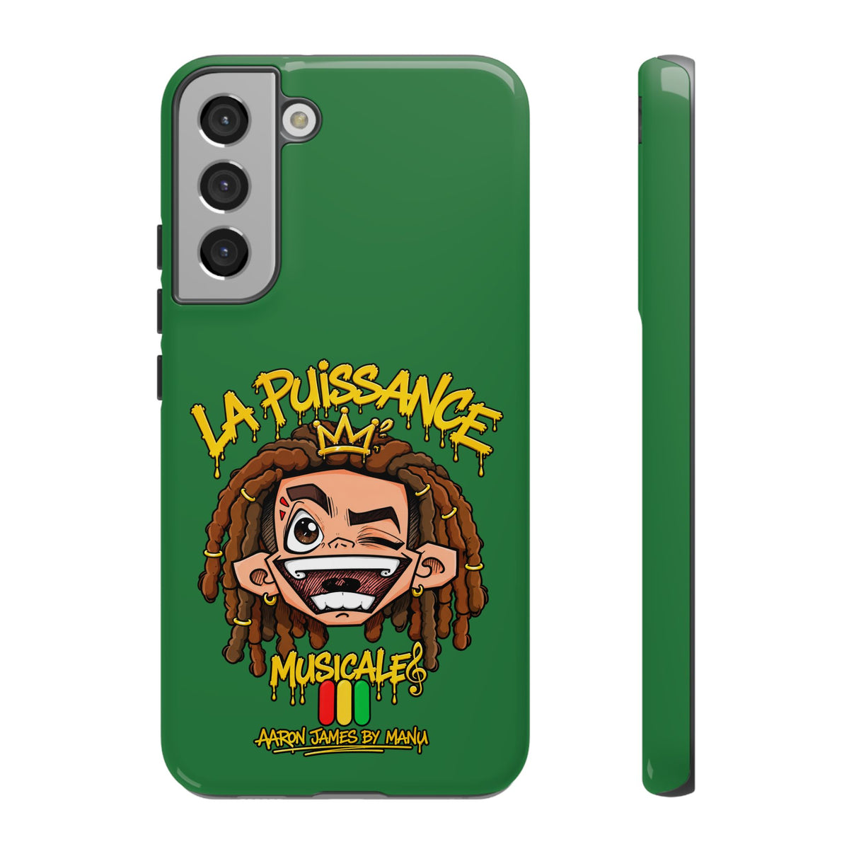 Coque Samsung Rasta King – Vert | La Puissance Musicale – vue 19