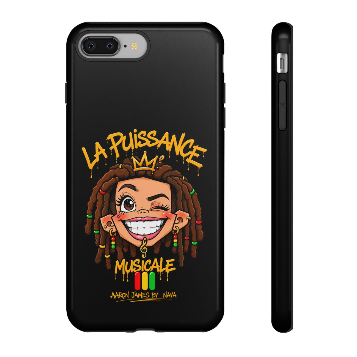 Coque Rasta Queen – Noir | La Puissance Musicale