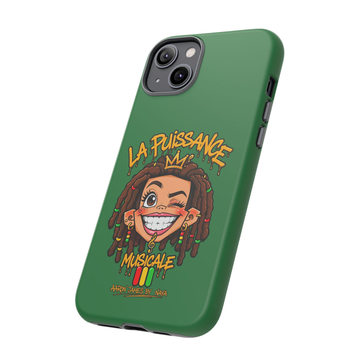 Coque Rasta Queen – Vert | La Puissance Musicale