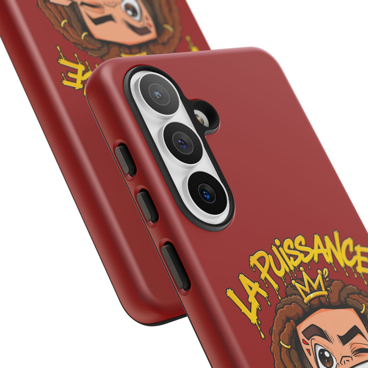Coque Samsung Rasta King – Rouge | La Puissance Musicale