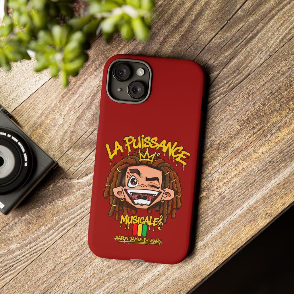 Coque Rasta King – Rouge | La Puissance Musicale