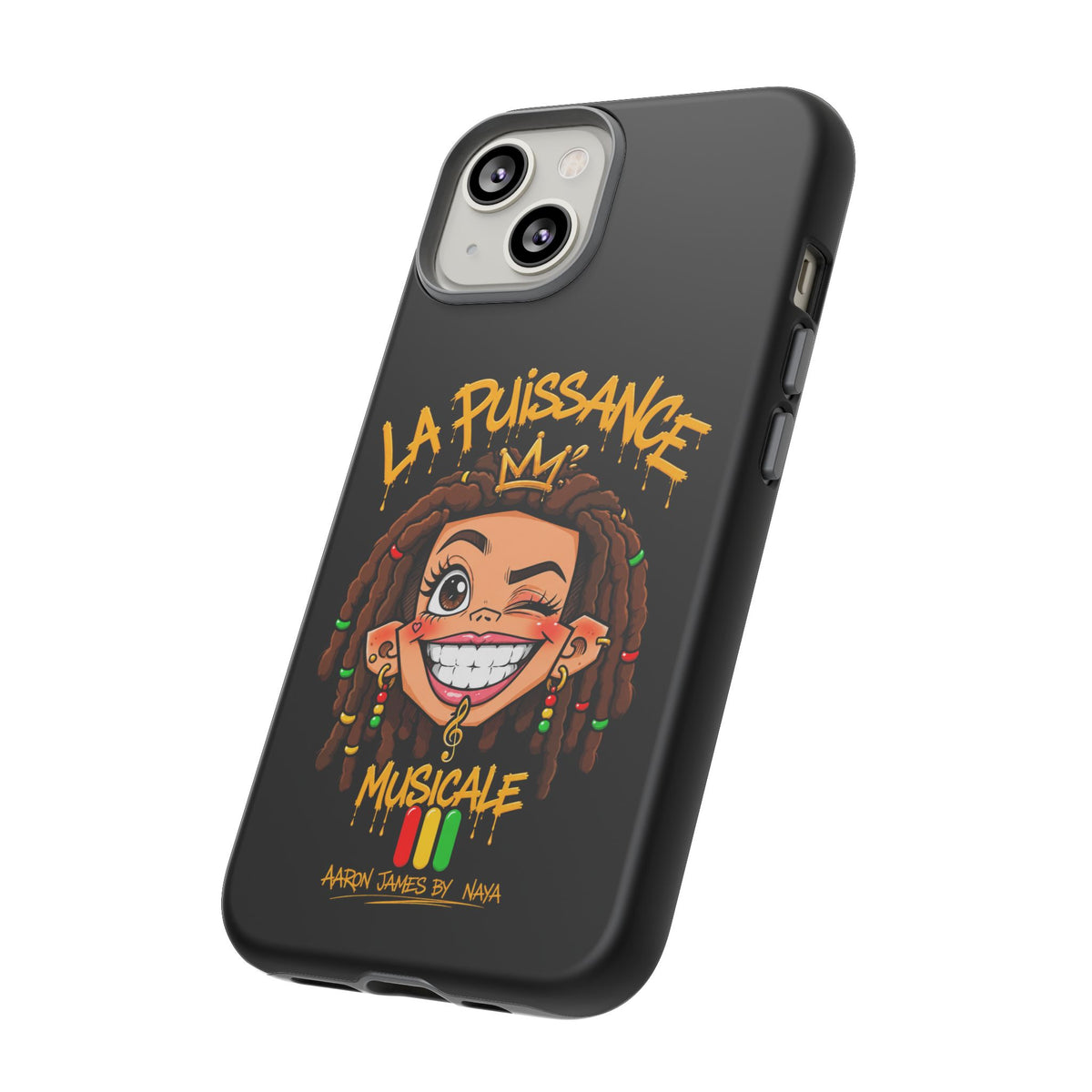 Coque Rasta Queen – Noir | La Puissance Musicale