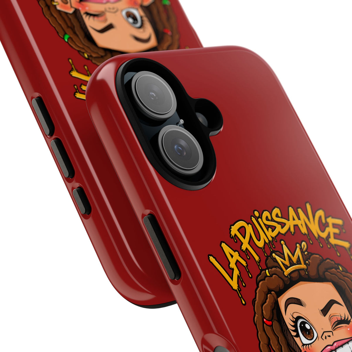Coque Rasta Queen – Rouge | La Puissance Musicale