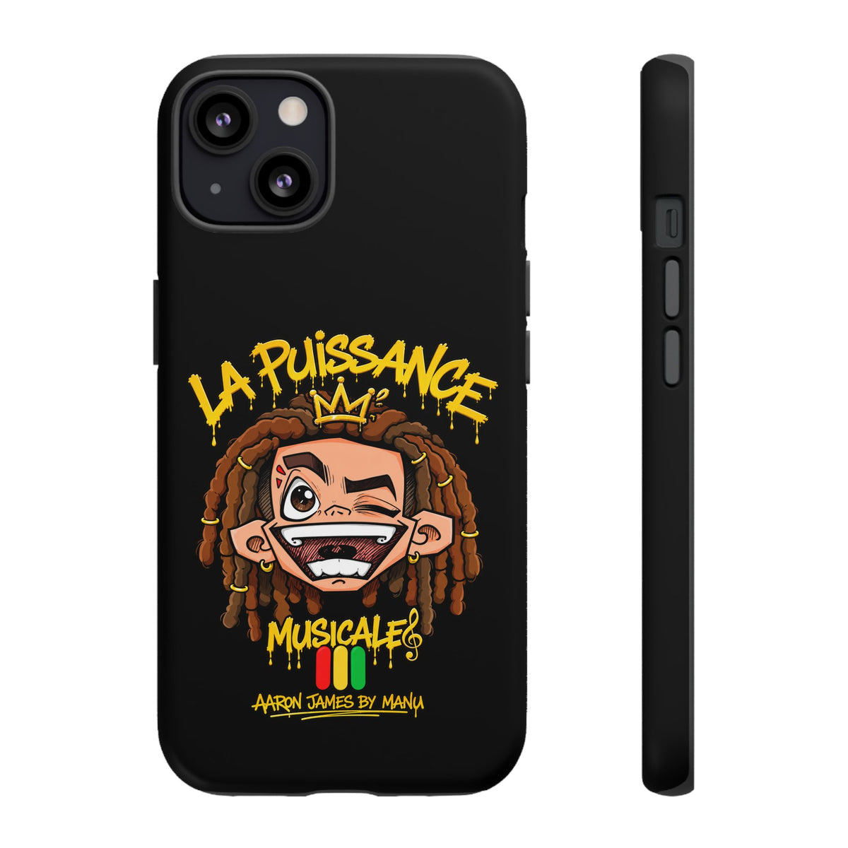 Coque Rasta King – Noir | La Puissance Musicale