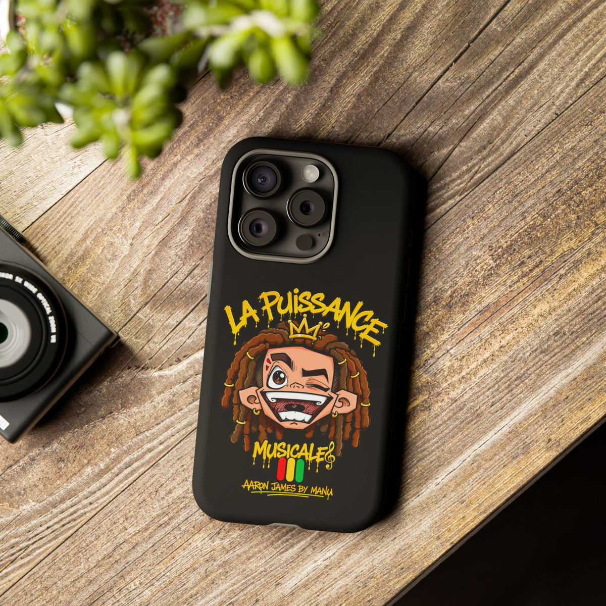 Coque Rasta King – Noir | La Puissance Musicale