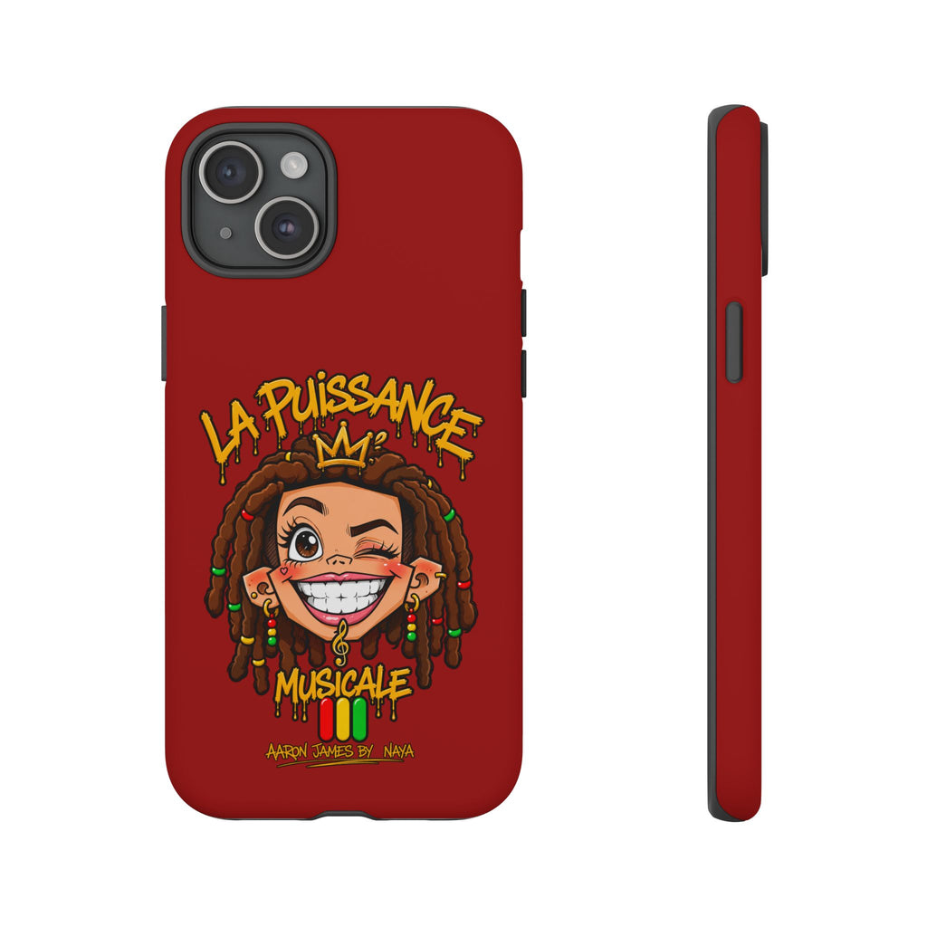 Coque Rasta Queen – Rouge | La Puissance Musicale