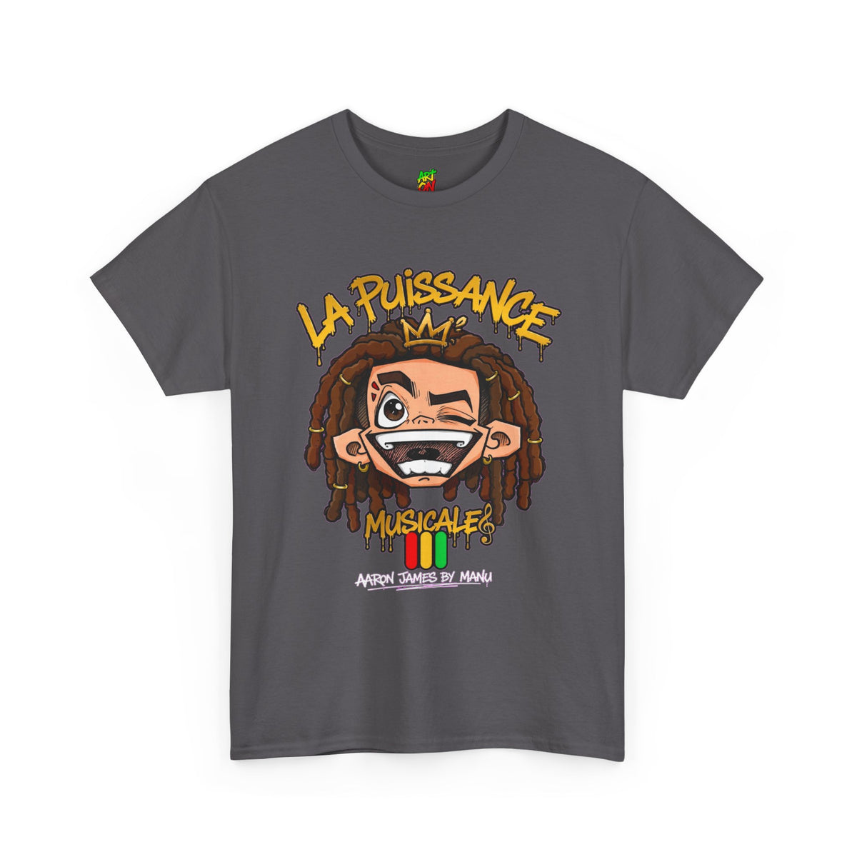 La Puissance Musicale Dreadlock Graphic Tee