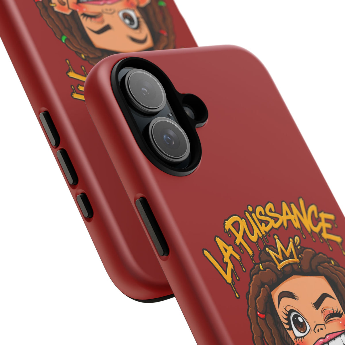 Coque Rasta Queen – Rouge | La Puissance Musicale
