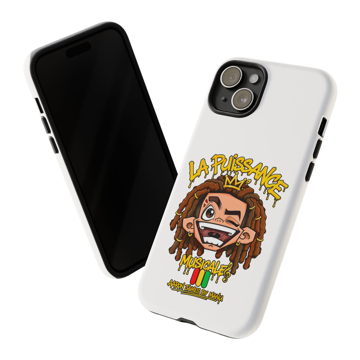 Coque Rasta King – Blanc | La Puissance Musicale