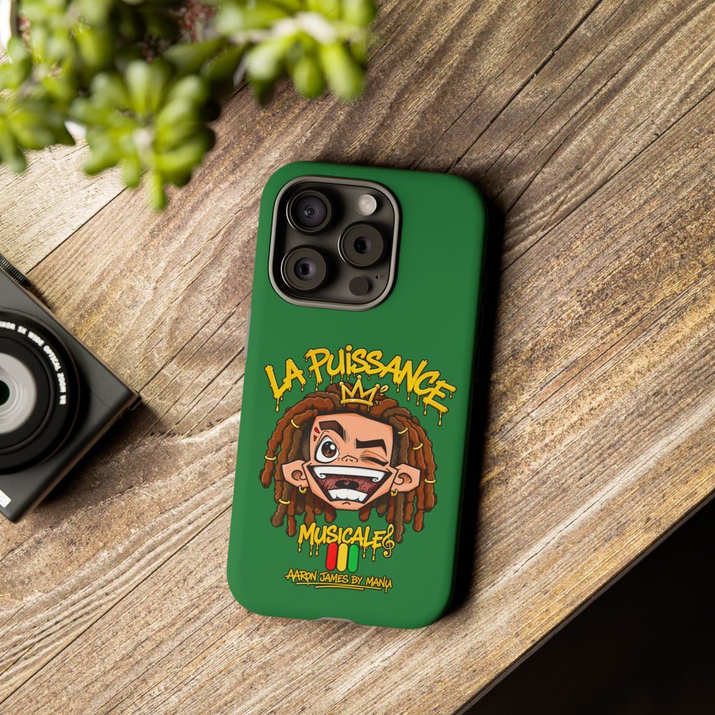 Coque Rasta King – Vert | La Puissance Musicale