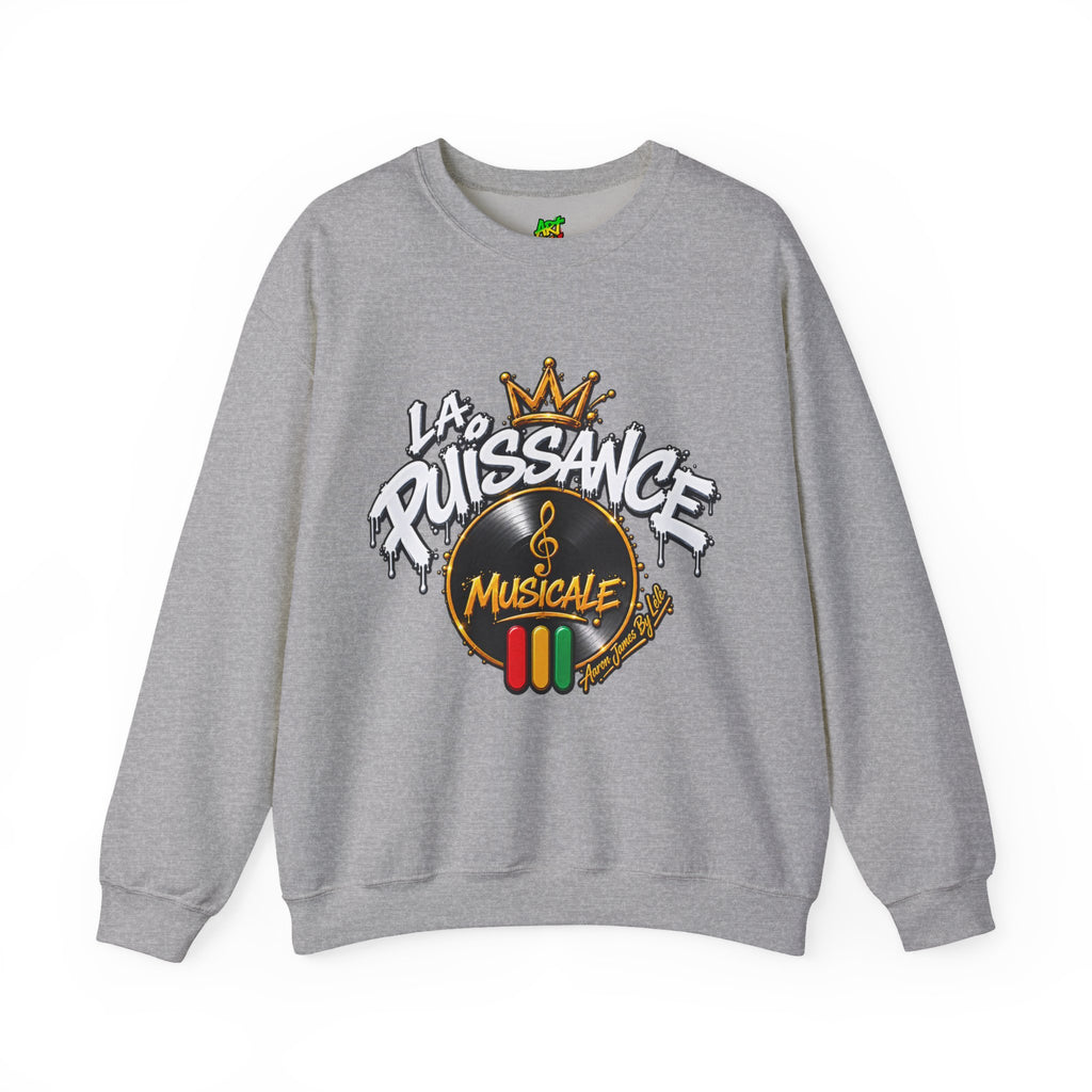 Sweat à col rond La Puissance Musicale