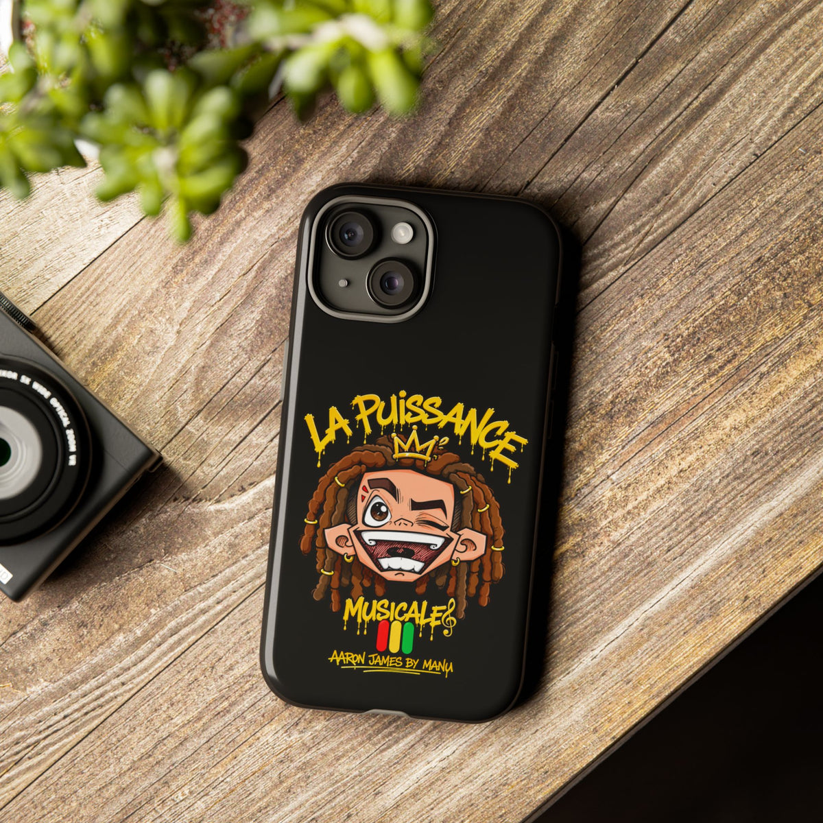 Coque Rasta King – Noir | La Puissance Musicale